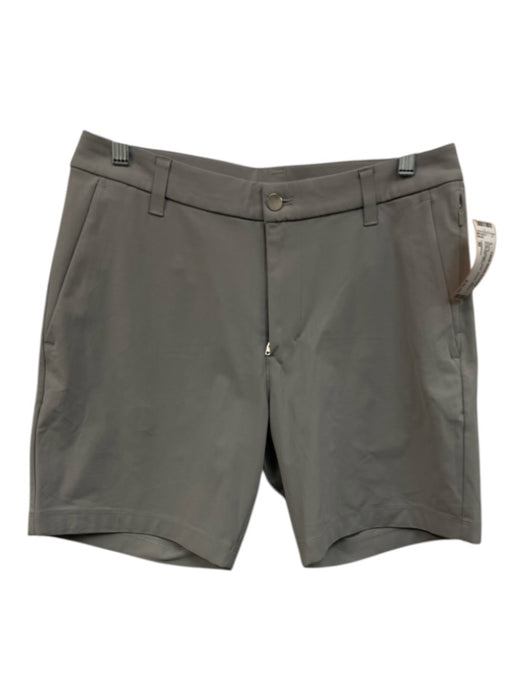 Lululemon Size 30 Gray Synthetic Solid Athletic Khakis Men's Shorts Gray / 30