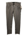 Theory Size 29 Gray Synthetic Solid Khaki Athleisure Men's Pants Gray / 29