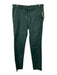 Theory Size 30 Emerald Green Cotton Blend Solid Khaki Athleisure Men's Pants Emerald Green / 30