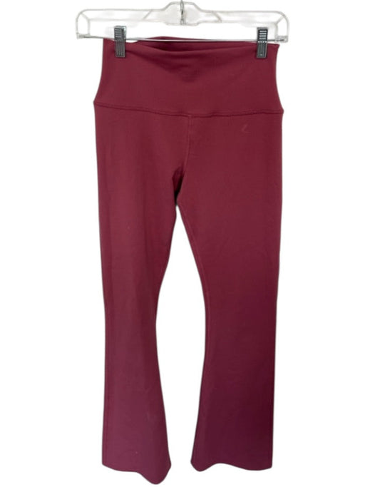 Alo Size S Mauve High Waist Flare Athletic Leggings Mauve / S