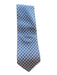 Ferragamo Blue & Multi Silk All Over Print Men's Tie Blue & Multi