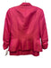 Zion Size 6/8 Hot pink Acetate & Viscose Taffeta Scrunch Knee Length Skirt Set Hot pink / 6/8