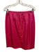 Zion Size 6/8 Hot pink Acetate & Viscose Taffeta Scrunch Knee Length Skirt Set Hot pink / 6/8