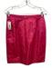 Zion Size 6/8 Hot pink Acetate & Viscose Taffeta Scrunch Knee Length Skirt Set Hot pink / 6/8