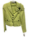 Rickie Freeman for Teri Jon Size 4 Chartreuse Green Cotton & Elastane Jacket Chartreuse Green / 4