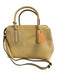 Radley London Light Yellow Leather Top Handle Multiple Straps Satchel Bag Light Yellow