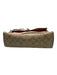 Coach Beige & Pink Coated Canvas & Leather Flap Monogram Logo Shoulder Bag Beige & Pink