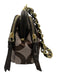 Coach Brown & Beige Canvas & Leather Brass Hardware Kiss Lock Y2K Shoulder Bag Brown & Beige / S