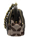 Coach Brown & Beige Canvas & Leather Brass Hardware Kiss Lock Y2K Shoulder Bag Brown & Beige / S