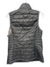 Patagonia Size S Dark Gray Polyester Zip Front Athletic Quilted Puffer Vest Dark Gray / S