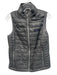 Patagonia Size S Dark Gray Polyester Zip Front Athletic Quilted Puffer Vest Dark Gray / S