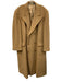 Polo University Size One Size Brown Wool Fleece Trench 3 Button Long Sleeve Coat Brown / One Size