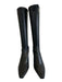 Naked Wolfe Shoe Size 9 Black Vegan Leather Stretch Pointed Square Toe Boots Black / 9
