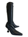 Naked Wolfe Shoe Size 9 Black Vegan Leather Stretch Pointed Square Toe Boots Black / 9