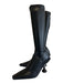 Naked Wolfe Shoe Size 9 Black Vegan Leather Stretch Pointed Square Toe Boots Black / 9