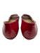 Stuart Weitzman Shoe Size 7 Red Leather Patent Silvertone hardware Flats Red / 7