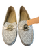 Michael Michael Kors Shoe Size 9.5 Tan & Gray Leather goldtone hardware Shoes Tan & Gray / 9.5