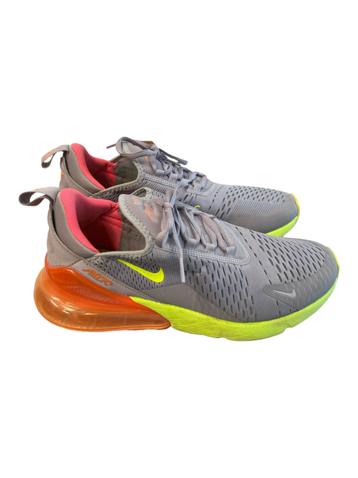 Nike Shoe Size 9 Gray & Neon Yellow Lace Up Low Top Sneaker Shoes Gray & Neon Yellow / 9