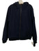 Tommy Hilfiger Size XL Navy Blue Synthetic Solid Zip UP Men's Jacket Navy Blue / XL