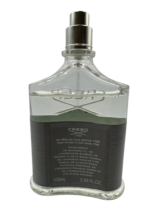 Creed 80% full Gray & Clear Glass 3.33 fl oz Cologne Gray & Clear