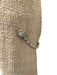 Chanel Size 44 Beige Cotton Blend Chain Detail Side Slits Above Knee Skirt Beige / 44