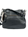 Proenza Schouler Black Leather Silvertone hardware Flap Buckle Crossbody Bag Black / S