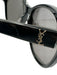 Saint Laurent Black Acetate Logo Tinted Wayfarer Sunglasses Black