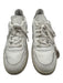 Veja Shoe Size 9 AS IS White & Black Leather Solid Sneaker Men's Shoes White & Black / 9