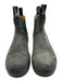 Blundstone Shoe Size 8 Gray Leather Solid Chelsea Men's Shoes Gray / 8