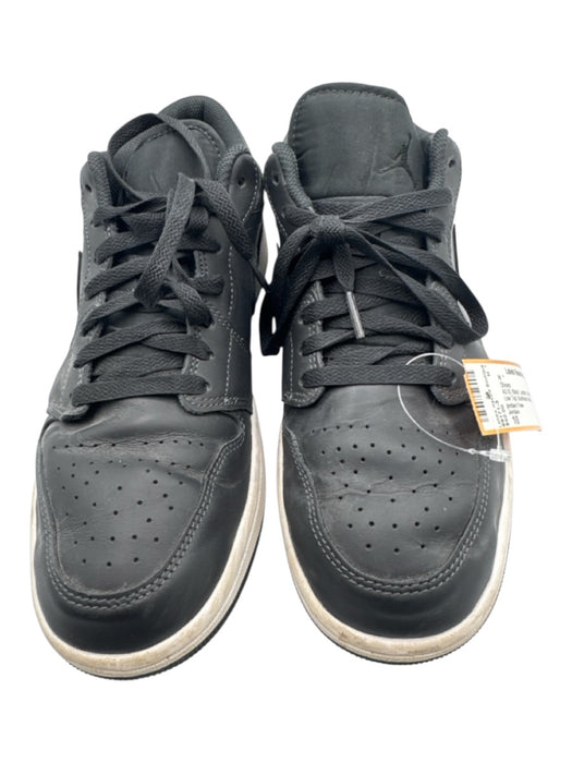 Jordan Shoe Size 10 AS IS Black Leather Solid Sneaker Men's Shoes Black / 10