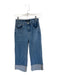 AFRM Size 24 Medium Wash Cotton & Spandex Cuffed Straight Button & Zip Jeans Medium Wash / 24
