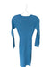 Bardot Size S Sky Blue Long Sleeve Maxi Cutout detail Knot Detail Dress Sky Blue / S