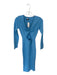 Bardot Size S Sky Blue Long Sleeve Maxi Cutout detail Knot Detail Dress Sky Blue / S