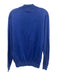 Peter Millar Size M Blue Merino Wool Solid Quarter Zip Men's Sweater Blue / M