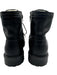 Anfibio Shoe Size 8.5 Black Leather Solid Fur Lined Boot Men's Shoes Black / 8.5