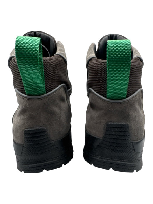 Benci Brothers Shoe Size 42 Gray & Green Synthetic Boot Men's Shoes Gray & Green / 42