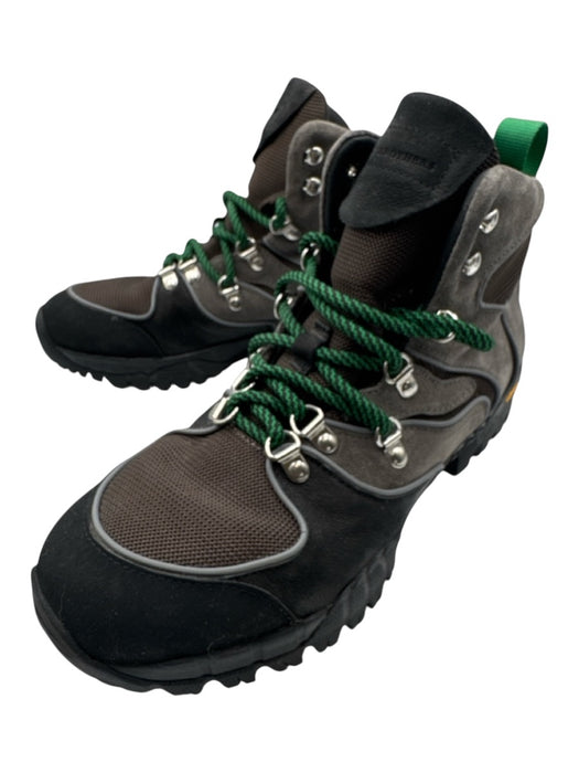 Benci Brothers Shoe Size 42 Gray & Green Synthetic Boot Men's Shoes Gray & Green / 42