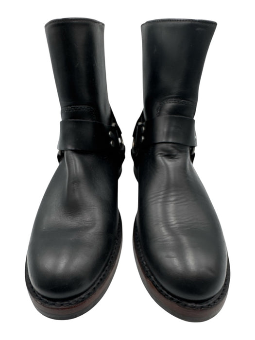 Frye Shoe Size 8.5 AS IS Black Leather Solid Boot Men's Shoes Black / 8.5