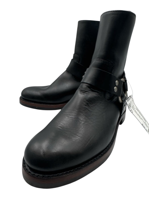 Frye Shoe Size 8.5 AS IS Black Leather Solid Boot Men's Shoes Black / 8.5