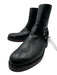 Frye Shoe Size 8.5 AS IS Black Leather Solid Boot Men's Shoes Black / 8.5