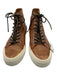 Frye Shoe Size 9 Brown & White Leather Solid High Top Men's Shoes Brown & White / 9
