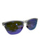 Oakley AS IS Gray & Blue Men's Sunglasses Gray & Blue