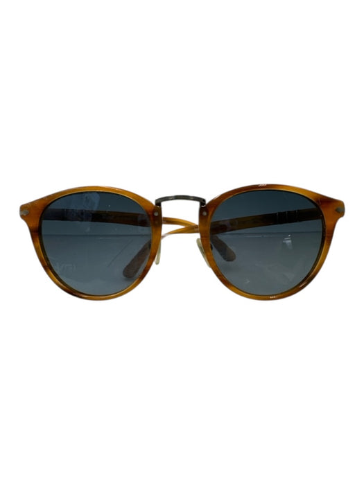 Persol Brown & Silver Metal Men's Sunglasses Brown & Silver