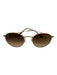 RayBan Brown & Gold Metal Men's Sunglasses Brown & Gold