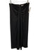 Cinq a Sept Size 4 Black Polyester Blend Gathered Detail Drape Back Zip Skirt Black / 4