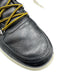 Gucci Shoe Size 9 AS IS Black Leather Solid Sneaker Men's Shoes Black / 9