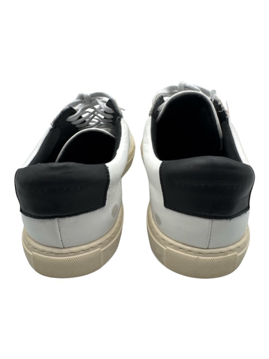 Oliver Cabell Shoe Size 41 White & Gray Leather Lace Up Low Top Sneakers White & Gray / 41