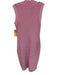 Herve Leger Size M Pink Rayon Blend Bandage Sleeveless 1/2 Zip Stretch Dress Pink / M