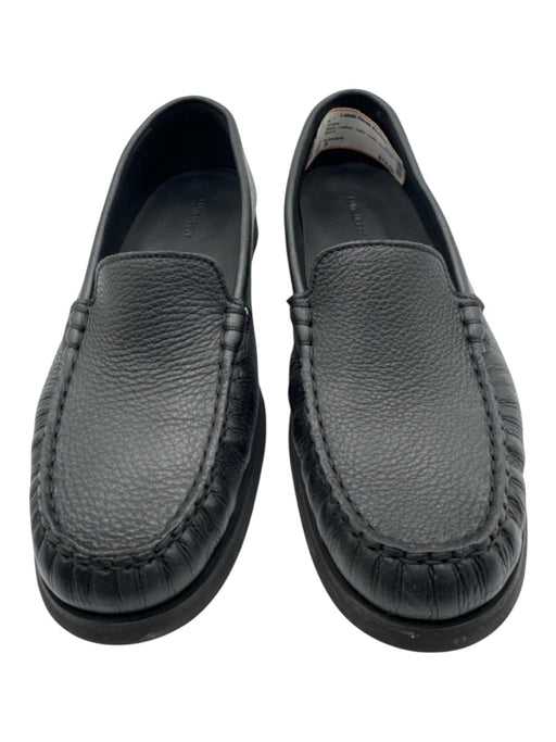 Suitsupply Shoe Size 8 Black Leather Solid Loafer Men's Shoes Black / 8