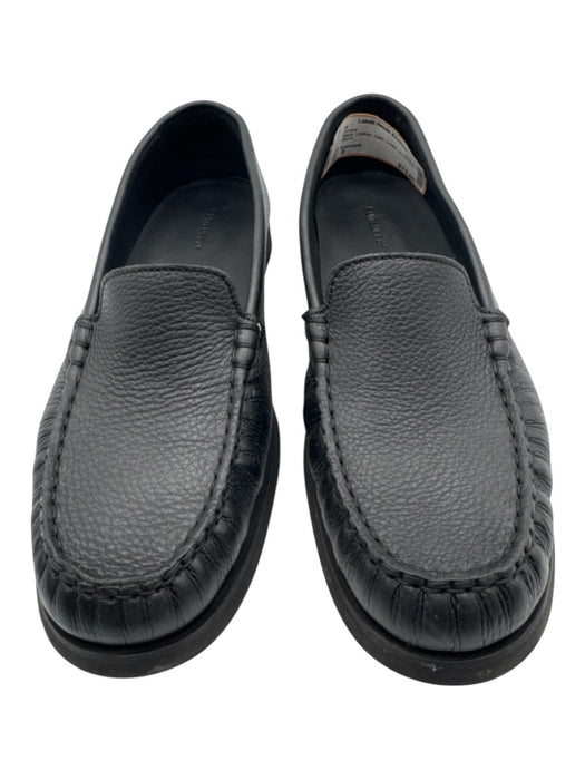 Suitsupply Shoe Size 8 Black Leather Solid Loafer Men's Shoes Black / 8